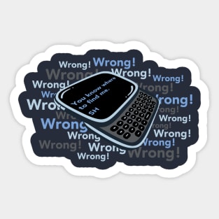 Texting Sherlock Sticker